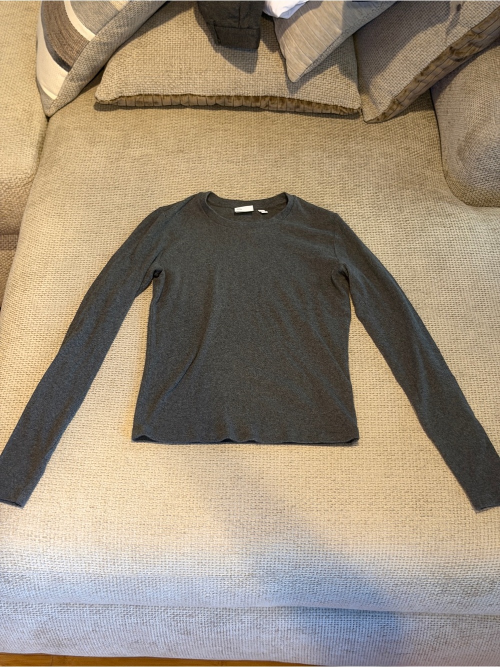 Aritzia Crewneck Sweater - Dark Charcoal